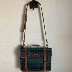 Vintage Polo Ralph Lauren Blackwatch Messenger Bag